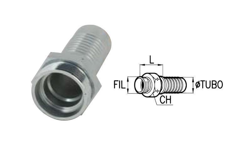 ХИДРАВЛИЧНА ВРЪЗКА CES 10 С МЪЖКИ DN10-M18X1,5