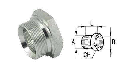 ADAPTATOR HIDRAULIC BĂRBATĂ-FEMEIE 1''-3/4''