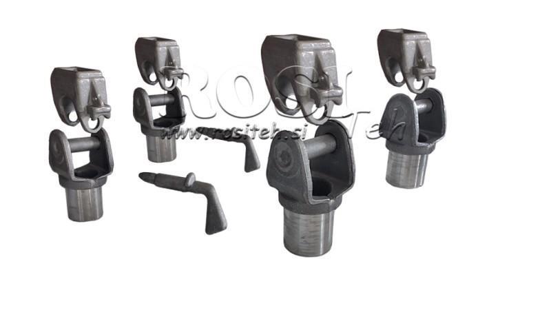 ZESTAW UCHWYTÓW DO CIĘŻARÓWKI KESON WÓZEK WIDŁOWY