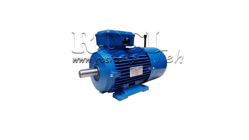 1.1kW-ELEKTRICKÝ MOTOR S BRZDOU MSH 80 3-4_1390rpm 3Fázy nohy-B3