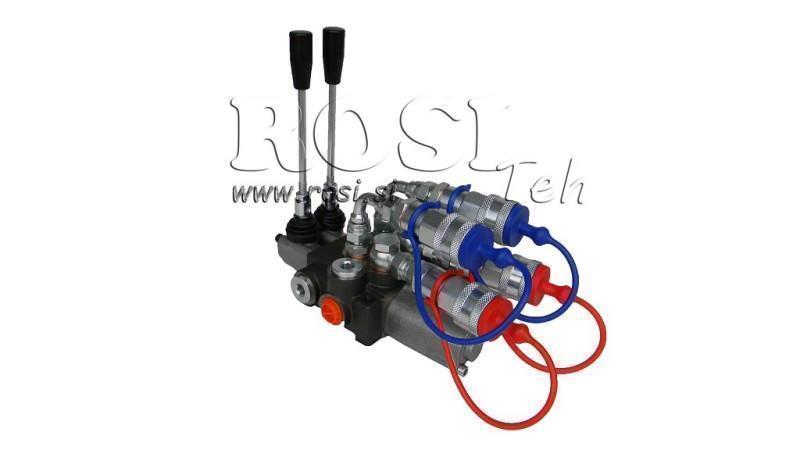 ZAWÓR HYDRAULICZNY 2xP40 Z PRZEDŁUŻENIEM PŁYWAJĄCYM