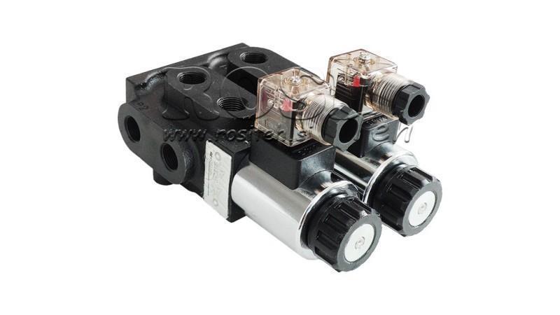 8-cestný ventil 3/8 12V - 50lit