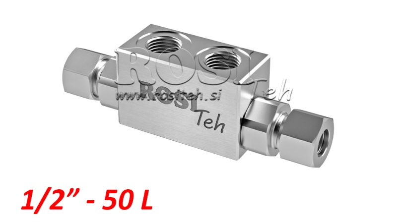 БЛОКИРАЩ КЛАПАН VBPDE 1/2 - 50ЛИТ