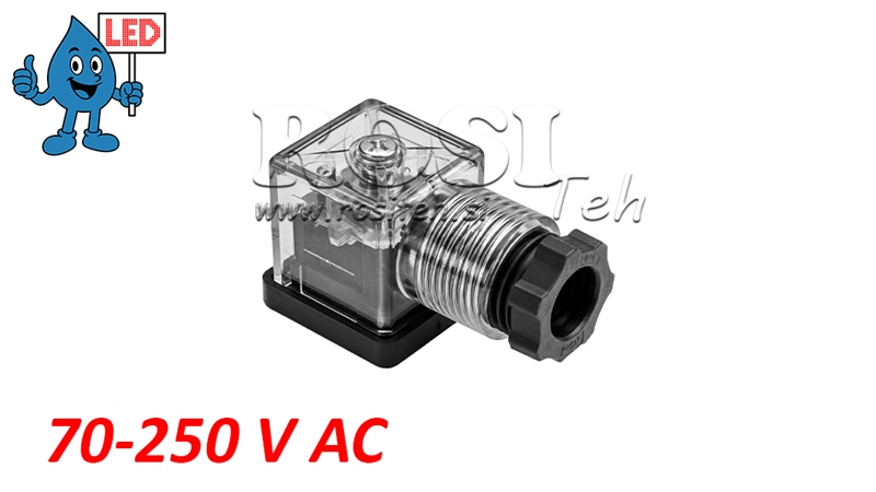 ЕЛЕКТРИЧЕСКИ КОНЕКТОР LED 70-250 V AC