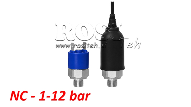 PRESSOSTATO IDRAULICO K4 - NC  1-12 BAR (MAX.300BAR)