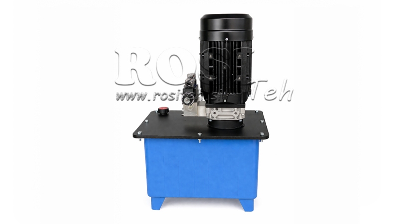МИНИ ХИДРАВЛИЧЕН POWER-PACK 380V AC (4 kW) - 8 cc - 12 lit/min - резервоар 25 lit