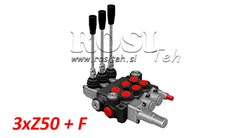 HYDRAULIKVENTIL 3XP40 + FLYTANDE