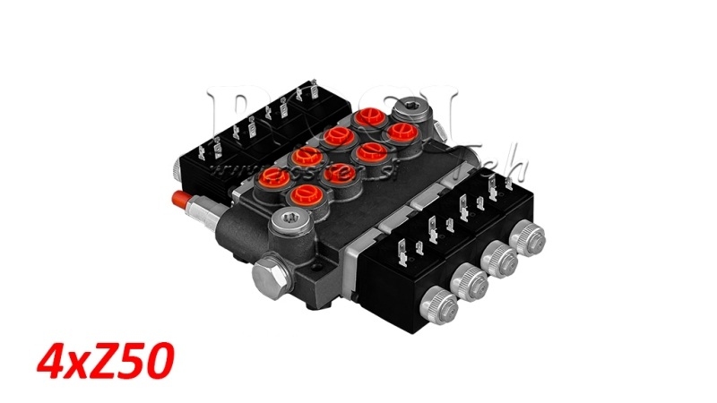 ЕЛЕКТРОХИДРАВЛИЧЕН МОНОБЛОКОВ ВЕНТИЛ 4xZ50