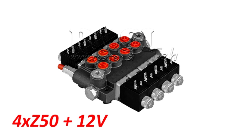 ХИДРАВЛИЧЕН КЛАПАН 4XZ50+12V DC