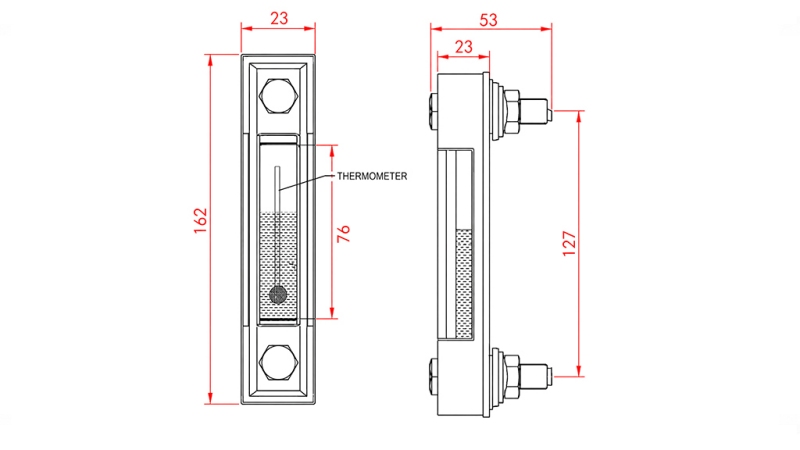 ΜΕΓΑΛΗ ΚΛΙΜΑΚΑ ΜΕΤΡΗΣΗΣ ΘΕΡΜΟΚΡΑΣΙΑΣ M12 - 127MM