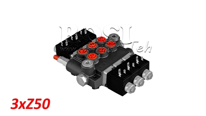 ЕЛЕКТРОХИДРАВЛИЧЕН МОНОБЛОКОВ ВЕНТИЛ 3xZ50