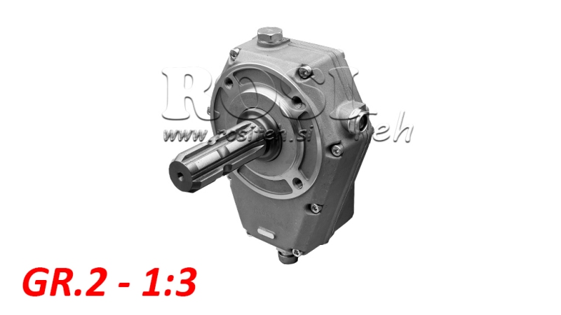 GEARBOX GR.2 -1:3 MALE