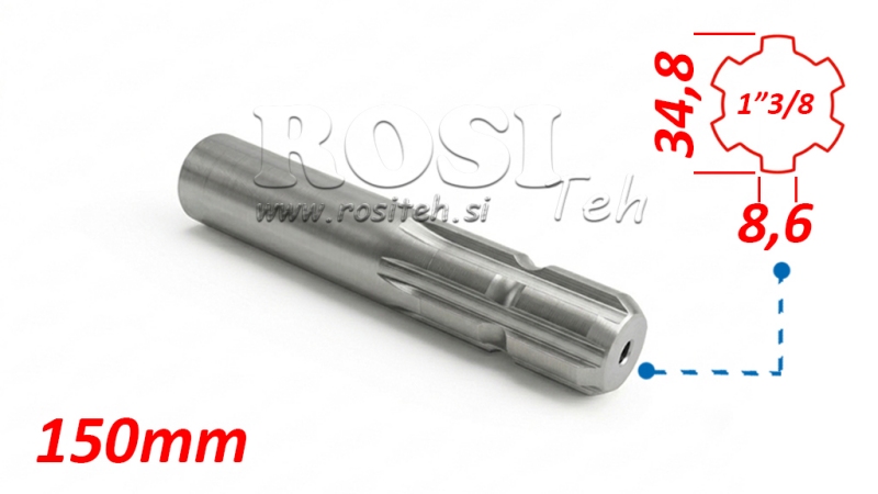 KARDANSKI NASTAVAK 13/8 L=150