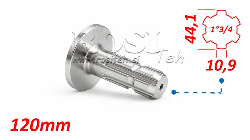 KARDANSKI NASTAVAK SA PRIRUBNICOM 1 3/4 L120