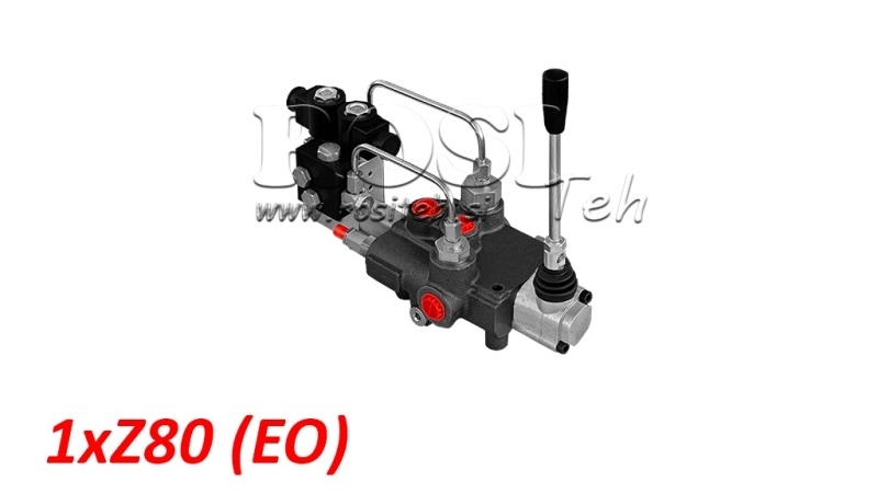 ЕЛЕКТРО-РЪЧЕН ХИДРАВЛИЧЕН МОНОБЛОКОВ ВЕНТИЛ 1xZ80