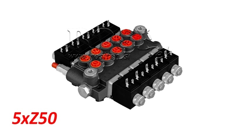 ЕЛЕКТРОХИДРАВЛИЧЕН МОНОБЛОКОВ ВЕНТИЛ 5xZ50