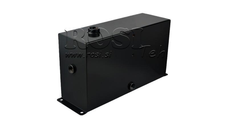 METALOWY ZBIORNIK 12 LITRÓW KOSTKA 255x120x450mm