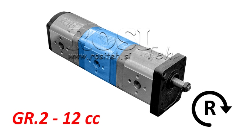 HYDRAULISK PUMP 20C12X156 MITT GR.2 12 CC HÖGER