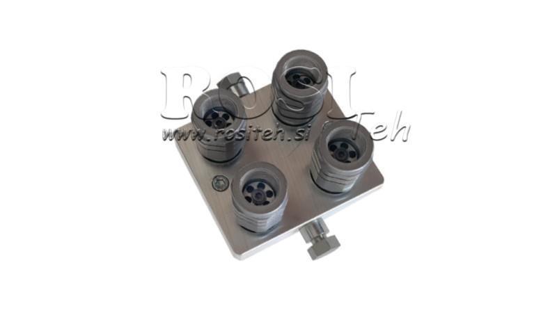 МУЛТИ-ФАСТЕР СЪЕДИНИТЕЛ 4way BSP1/2 НОВ ТИП СВЪРЗВАЩА ЧАСТ