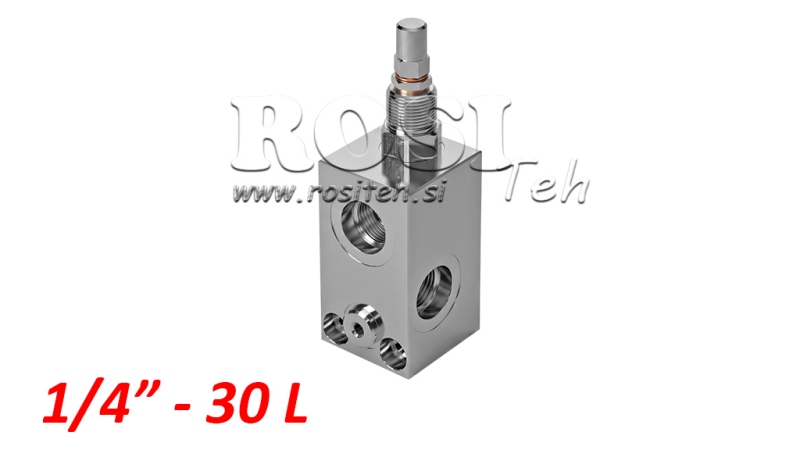 HIDRAVLIČNI REGULATOR PRITISKA VMP 1/4 10-180 BAR - 30lit