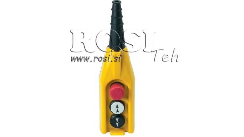 DIŠTANČNÝ SPÍNAČ SADA 2 TLAČIDIEL V KRYTE BEZ KÁBLA