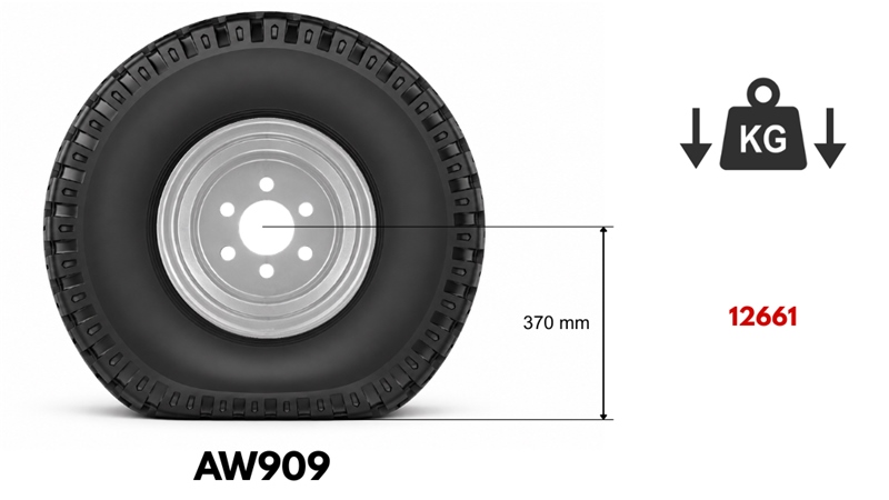 11,5/80-15,3 ГУМА AW909 (14 PR) С ДЖАНТА 9,00 x 15,3