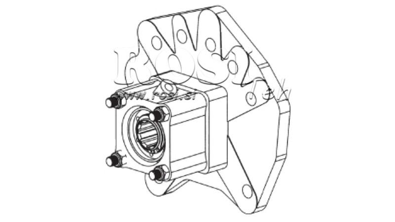 WYJŚCIE DLA POMPY HYDRAULICZNEJ - MERCEDES G100