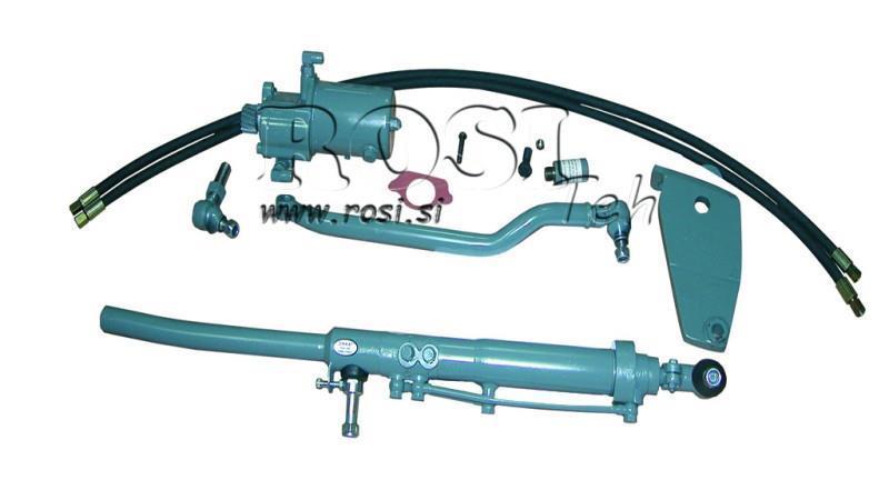 AUXILIÄR HYDRAULISK STYRNING SET MASSEY FERGUSON 165 1 Hål Fäste