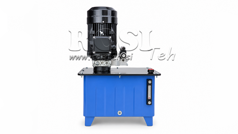 MINI HYDRAULIK POWER-PACK 380V AC (4 kW) - 8 cc - 12 lit/min - tank 40 lit