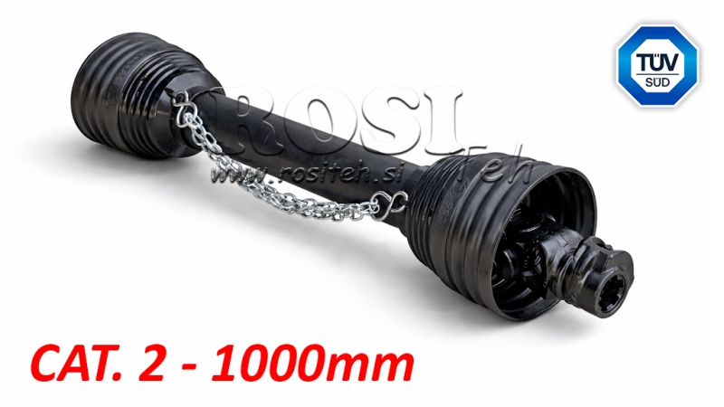 CE HOMOLOGIRANA KARDANSKA GRED profi line KAT.2 dolžine 1000mm