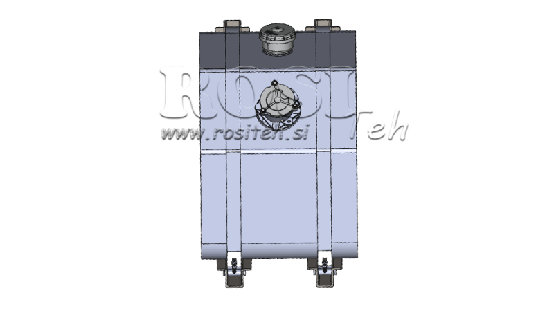METALLTANK TOP 150 Lit 600x600x500mm
