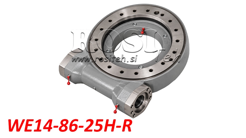 ЧЕРВЯЧНО РОТАЦИОННО ЗАДВИЖВАНЕ СЕРИЯ WE HP WE14-86-25H-R
