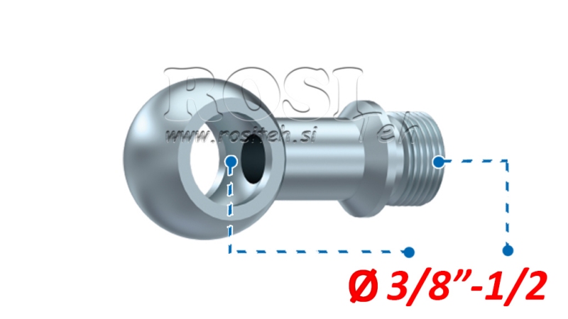 ДУПЧАТА ВРЪЗКА 3/8 / 1/2