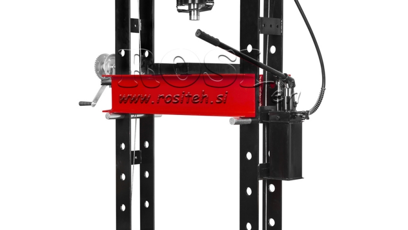 ATELIER PRESĂ HIDRAULICĂ PENTRU RULMENȚI 50T - cu două viteze