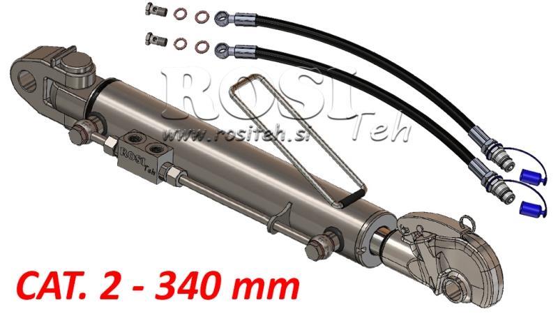 ХИДРАВЛИЧЕН ГОРНИ ТЕГЛИЧ СПЕЦИЈАЛ - CAT. 2 - 63/35-340 (45-95 HP) (25,4 mm)