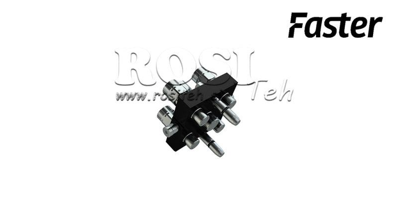 MULTI-FASTER KOPPLING FENDT 5VÄGS BSP 4×3/8 1×1/2 MOBIL DEL