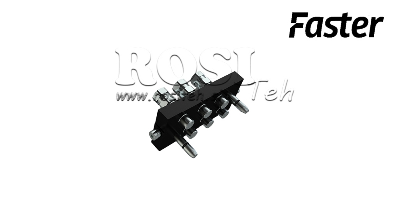 MULTI-FASTER SPOJKA 6CESTNÁ BSP 3/8 MOBILNÁ ČASŤ