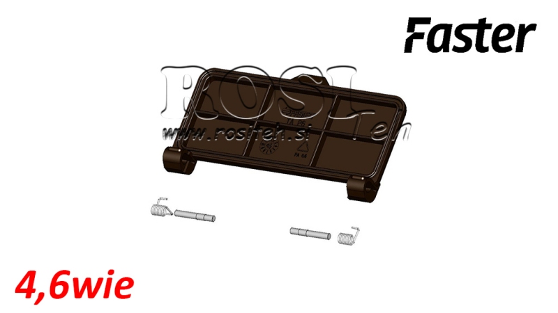LOCK FÖR MULTI-FASTER 4,6VÄGAR