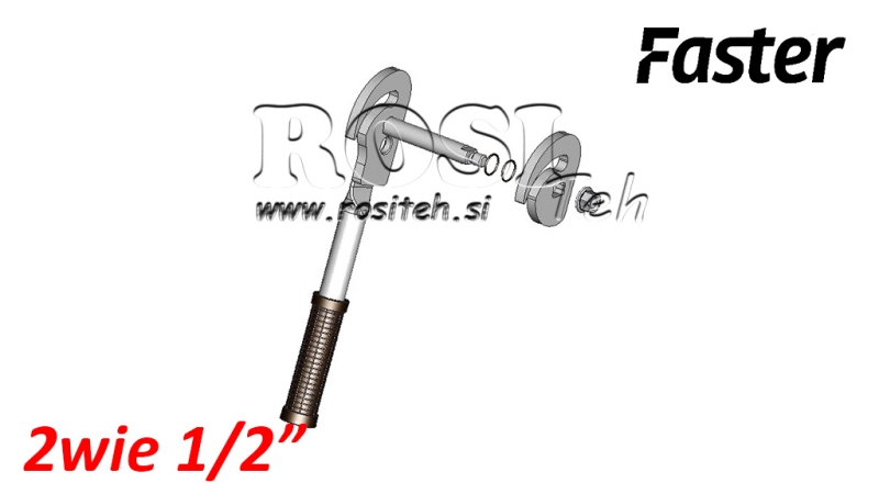 SPAK FÖR MULTI-FASTER 2VÄGAR 1/2 FAST DEL