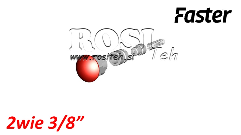 BEZPEČNOSTNÉ TLAČIDLO PRE MULTI-FASTER 3/8 2CESTNÝ PEVNÁ ČASŤ