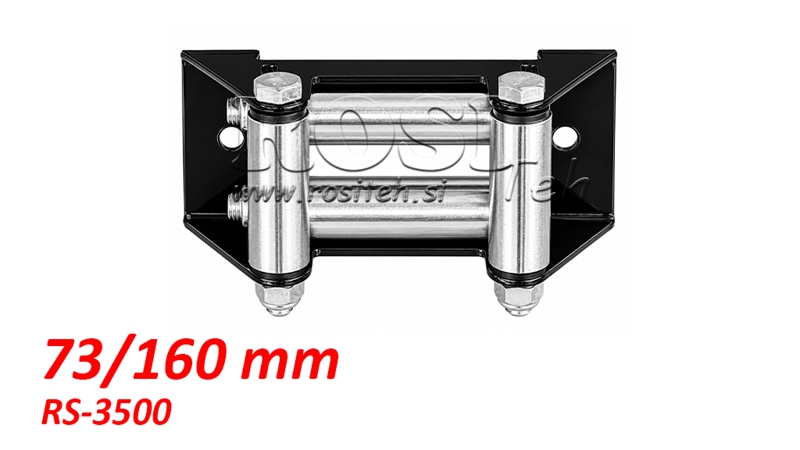РОЛКОВ ВОДАЧ ЗА СТОМАНЕНО ВЪЖЕ (RS-3500) - 73 x 160 mm