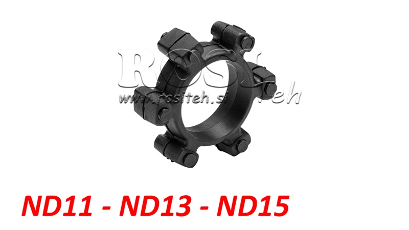 ЗВЕЗДООБРАЗЕН СЪЕДИНИТЕЛ ЗА ГУМЕН ВЛОЖКА ND11-ND13-ND15 (55mm)