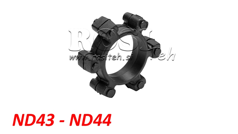 ЗВЕЗДООБРАЗЕН СЪЕДИНИТЕЛ ЗА ГУМЕН ВЛОЖКА ND43-ND44 (104mm)