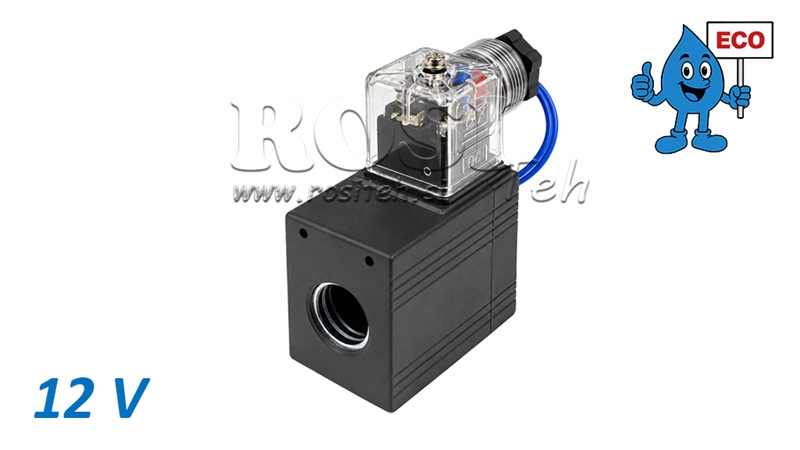 ЕЛЕКТРОМАГНИТНА БОБИНА 12V ЗА ХИДРАВЛИЧЕН ЕЛЕКТРОМАГНИТЕН КЛАПАН E40 ECO