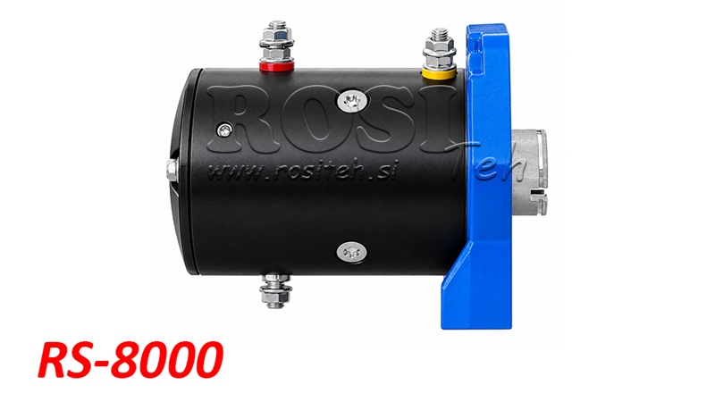 12 V ЕЛЕКТРОДВИГАТЕЛ ЗА ЛЕБЕДКА RS-8000