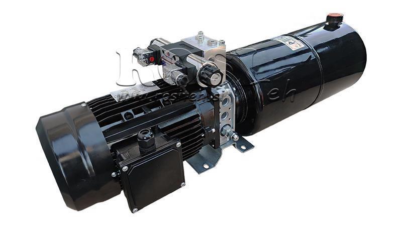 MINI HÜDRAULILINE AGREGAT 380V AC (2.2 kW) 120 bar - 8.0 cc - 11.2 lit/min - paak 12 lit