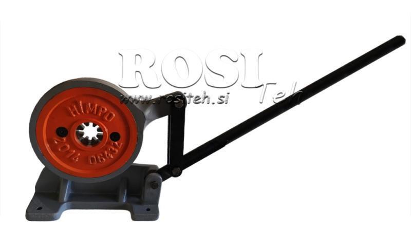 RĘCZNA MASZYNA DO ZACISKANIA DLA RUR NISKOCIŚNIENIOWYCH 8-35mm 8 ZĘBÓW Z OCHRONĄ