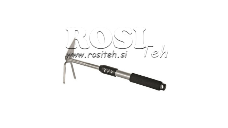 MAŁA SZPICZASTA ŁOPATA Z ALUMINIOWYM UCHWYTEM, 2 punkty