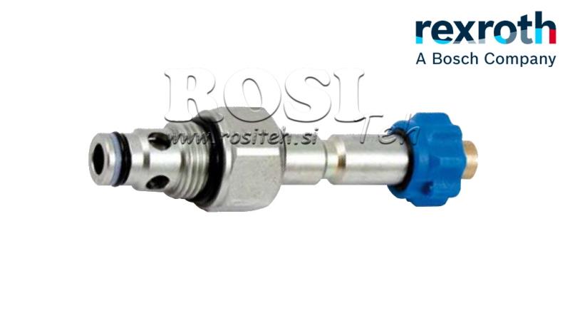 HYD. AVOIN ELEKTROMAGNETTINEN KONTROLLERI 2-SUUNTAISELLE VENTTIILILLE REXROTH 3/8 40-LIT
