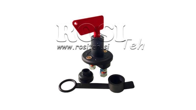 WYŁĄCZNIK GŁÓWNY 1-POLOWY Z WYJMOWALNYM UCHWYTEM 100A